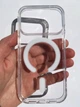 Чохол протиударний Clear Case Ultra Hybrid with MagSafe для Apple Iphone 17 Pro (6.3") Прозорий - зображення 5