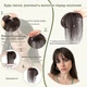 Хвіст-кліпін, Bettschlange, Ponytail Clip-In, коричневий, 100% Remy людське волосся, термостійке, пряме, 5" - зображення 4