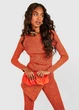 Костюм(туніка+брюки) XL, оранжевый (109217-4) - изображение 3
