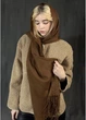 Шарф 180*45, коричневий (600689-2) - изображение 1