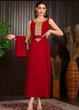 Костюм (сукня+блейзер) XL, вишневий (715737-1) - изображение 4