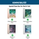 Чохол з клавіатурою Lielax Чорний QWERTZ Bluetooth підсвітка для iPad 9 7 - зображення 8
