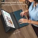 Чехол-клавиатура OYEEICE QWERTY Черный беспроводная с подсветкой 7 цветов для iPad 10 2 9 8 7 Air3 - изображение 7