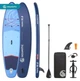 SUP доска для плавания надувная SUP AQUASTIC Taupo 10'8" 325 см сап с веслом и ручным насосом - изображение 1