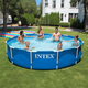 Каркасный бассейн Intex 28210 366х76 см. Metal Frame Pool Круглый бассейн 6503 л для дачи двора и семейного отдыха - изображение 3
