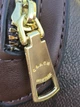 Жіноча коричнева сумка Coach Micro Bennett Satchel in Signature Canvas з брелоком «Вишеньки». сумка коач з фірмовим візерунком C - изображение 7