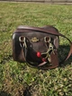 Жіноча коричнева сумка Coach Micro Bennett Satchel in Signature Canvas з брелоком «Вишеньки». сумка коач з фірмовим візерунком C - изображение 10
