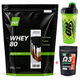 Протеїн TNT Nutrition комплексний 2кг + Шейкер + Омега-3 у подарунок (шоколадний чизкейк) - зображення 1
