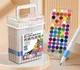 Набір акрилових маркерів 60 шт / Акрилові фломастери Acrylicmarker 60 шт - зображення 1