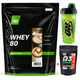 Протеин TNT Nutrition 2 кг + Шейкер + Омега-3 в подарок (Крем-кава) - изображение 1