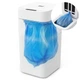 Розумне сенсорне відро, кошик для сміття iHunt BRO Easy Trash Can V2, 30 л, безконтактне відкривання 0,3 с, автозапаювання пакета, акумулятор 2000 мА·год, біле - зображення 1