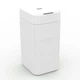 Розумне сенсорне відро, кошик для сміття iHunt BRO Easy Trash Can V2, 30 л, безконтактне відкривання 0,3 с, автозапаювання пакета, акумулятор 2000 мА·год, біле - зображення 2