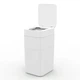 Розумне сенсорне відро, кошик для сміття iHunt BRO Easy Trash Can V2, 30 л, безконтактне відкривання 0,3 с, автозапаювання пакета, акумулятор 2000 мА·год, біле - зображення 3