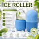 Силиконовый футляр-ролик для льда ICE ROLLER ледяной массажер / криосфера для массажа и ухода за кожей для лица и тела, голубой (89282162) - изображение 1