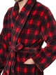 Халат мужской теплый Ralph Lauren 482887015 S/M Черный/Красный (1159865061) - изображение 3
