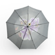 Жіноча парасоля-автомат Rain Flowers 9 спиць карбон подарункова упаковка R01070F6 - зображення 7