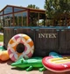 Каркасный бассейн Intex 26742 с полной комплектацией: лестница, фильтр-насос, тент, подстилка, 457х122 см, прочная и надежная конструкция, стильный дизайн "под дерево", серый - изображение 6