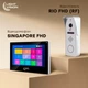 Комплект відеодомофона Light Vision: домофон 7" SINGAPORE (AI) FHD Black та відеопанель RIO FHD Silver - изображение 4