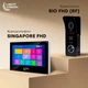 Комплект відеодомофона Light Vision: домофон 10" SINGAPORE (AI) FHD Black та відеопанель RIO FHD Black - изображение 4