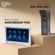 Комплект відеодомофона Light Vision: домофон 7" AMSTERDAM FHD White та відеопанель RIO FHD Grey - изображение 4