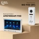 Комплект відеодомофона Light Vision: домофон 7" AMSTERDAM FHD White та відеопанель 2Mp White - зображення 4