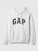 Худі кофта толстовка чоловіча GAP hoodie white 681925001 розмір M - зображення 2