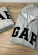 Худі кофта толстовка чоловіча GAP hoodie gray розмір XL - зображення 5