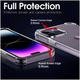 Чехол противоударный для iPhone 15 Pro Max прозрачный защита от ударов и царапин - изображение 3