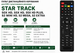 Пульт дистанційного керування для супутникового тюнера STAR TRACK 50X HD, 55X HD, 55X HD PLUS, S2 MINI HD, S2 - изображение 2