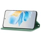 Чохол-книжка Skin Feel Leather Wallet для Honor 200 Green - зображення 4