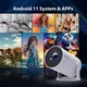 Портативний проектор домашній кінотеатр Magcubic HY300 PRO Smart TV Android HD 720p 4K LED - зображення 3