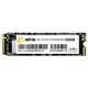Твердотельный накопитель SSD ATRIA X500S M.2 PCIe 3.0 NVMe 256GB Black со скоростью чтения 2300 МБ/с и записи 1400 МБ/с ATNVMX500S/256 - изображение 1