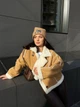 Дубленка с искусственным мехом - Classyme - S - Бежевый - (3j) - изображение 10