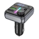 FM-трансмітер Borofone BC50 PD20W+QC3.018W BT 5.4 Total 38W Колір Чорний - изображение 8