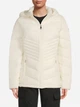 Куртка демисезонная с капюшоном женская Calvin Klein 646453678 S Молочная (1159864754) - изображение 1