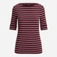 Футболка хлопковая женская Ralph Lauren 90445208 XL Бордовая с принтом (1159864872) - изображение 5