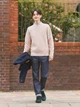 Джемпер мужской Uniqlo 924342736 L Розовый (1159865172) - изображение 2