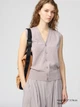 Жилет женский Uniqlo 175474679 XL Сиреневый (1159865271) - изображение 1