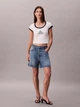 Футболка бавовняна жіноча Calvin Klein 745467078 XL Молочна з принтом (1159865322) - зображення 3
