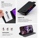 Чохол-книжка для смартфона ArmorStandart OneFold Case для Motorola Edge 70 Fusion 5G Black (ARM91030) - зображення 5