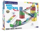 Магнітний конструктор Magna-Tiles Rail Racers Deluxe 90 елементів 90361 (0850025176538) - зображення 1