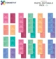Магнітний конструктор Connetix Pastel Rectangle Pack 24 елементи CT-P-00024-RE (0850036293293) - зображення 2