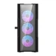 Корпус комп'ютерний Darkflash DK431 Glass + 4 вентилятори RGB Black (DK431) - зображення 5