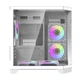 Корпус компьютерный Darkflash FT350 + 5 вентиляторов ARGB White - изображение 2