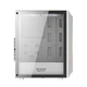 Корпус комп'ютерний Darkflash DK151 + 3 вентилятори RGB White (DK151) - зображення 6