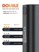 Уцінка Компактна акумуляторна грілка для рук Warmco HeatPrime M02 5000mAh магнітна набір з 2 шт чорна (SKU-177) - изображение 4