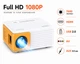 Уцінка Портативний мультимедійний проектор YOTON Y3 1080P Full HD HDMI USB 2.0 AV з вбудованими динаміками сумісний із ПК смартфоном та телевізором жовтий (SKU-049) - изображение 2
