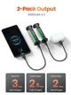 Уцінка Компактна акумуляторна грілка для рук Warmco HeatPrime M02 5000mAh магнітна набір з 2 шт чорна (SKU-177) - изображение 6