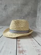 Капелюх солом'яний дитячий Kids Trilby 52р Світло-бежевий (1540) - зображення 2