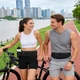 Сумка на пояс спортивна з карманом під пляшку iRun 44х10 см чорна (HbP051767) - зображення 3